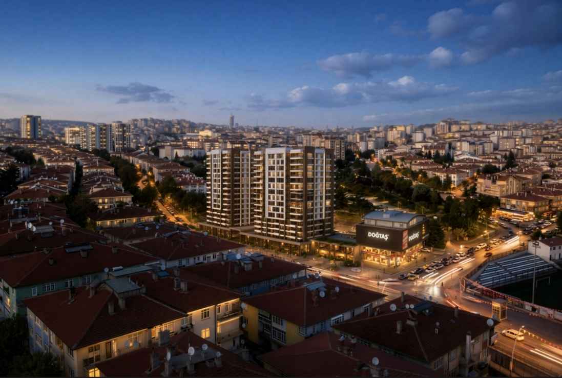 eser park sitesi karanlık görünüm